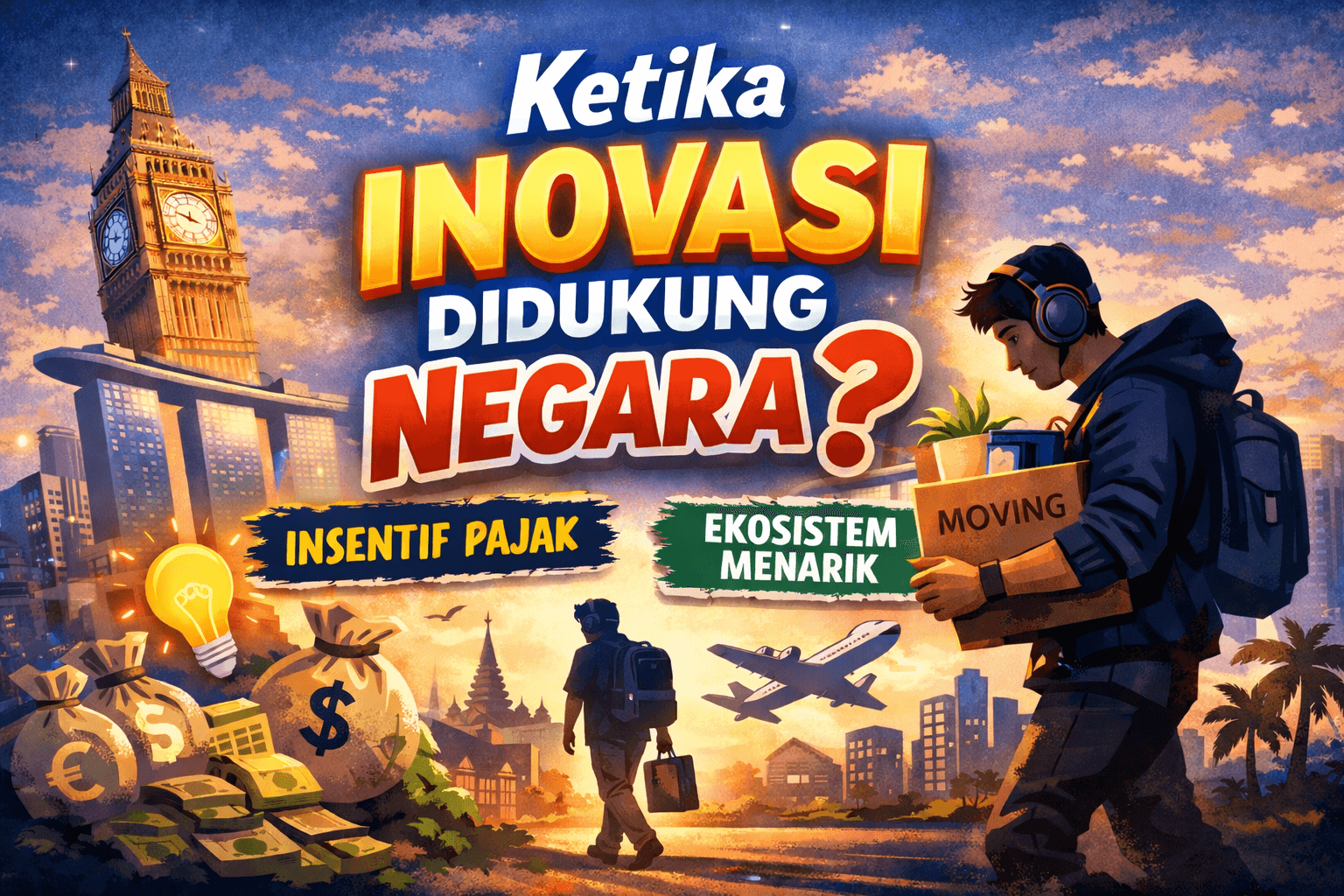 Ketika Inovasi Didukung Negara: Mengapa Banyak Founder Melirik ke Luar Negeri?